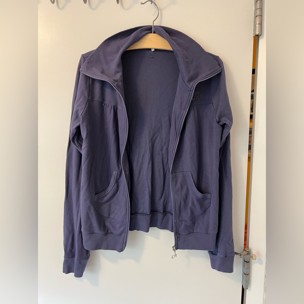 Deha Women's Purple Zip up Jacket - Picture 5 of 10